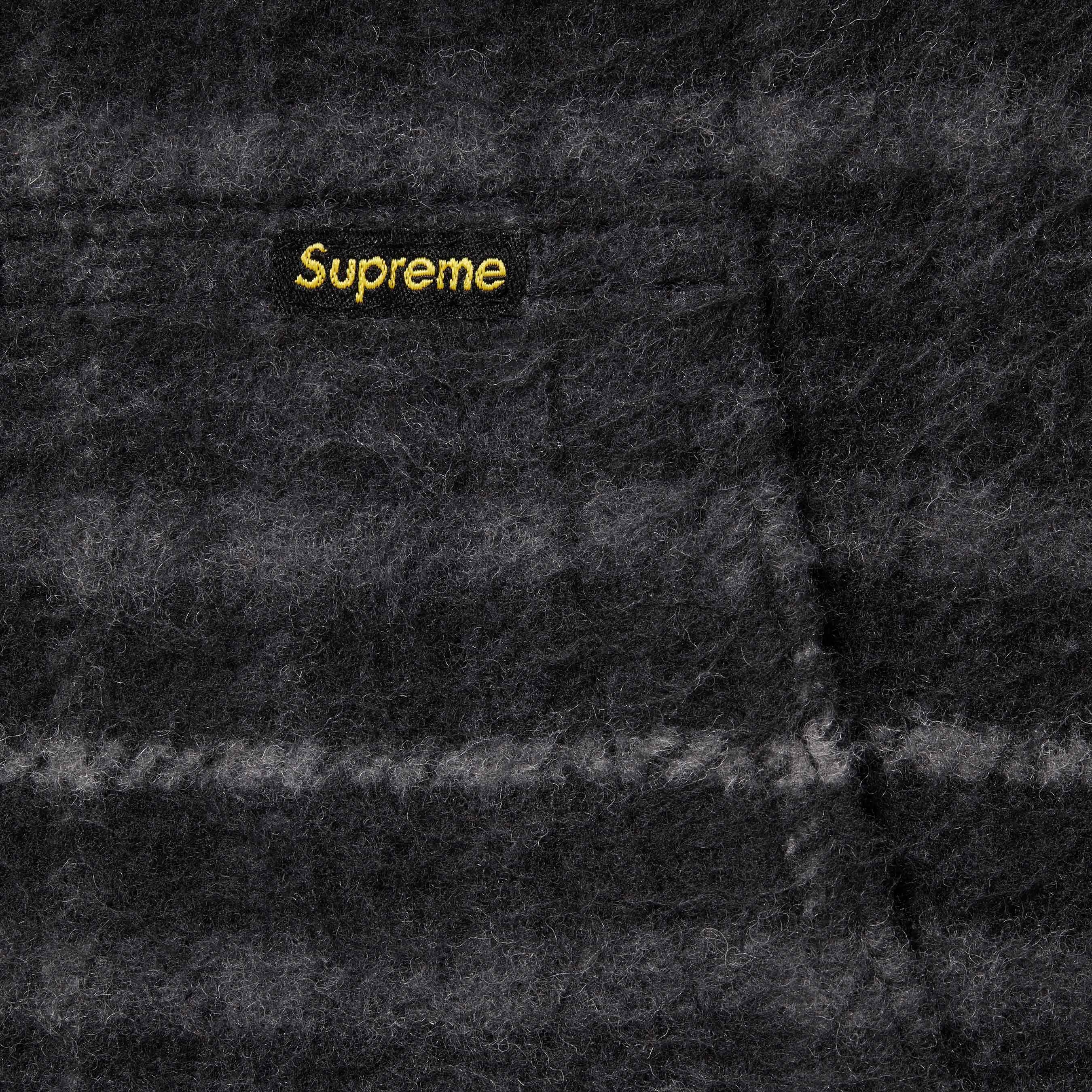 Plaid Wool Hooded Work Jacket view 10